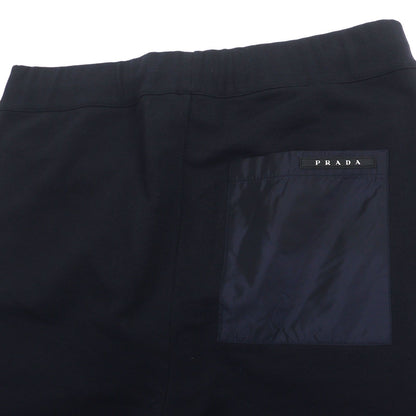 ▼Prada 2022 Sjp293 100% Cotton Logo Patch Nylon Pocket