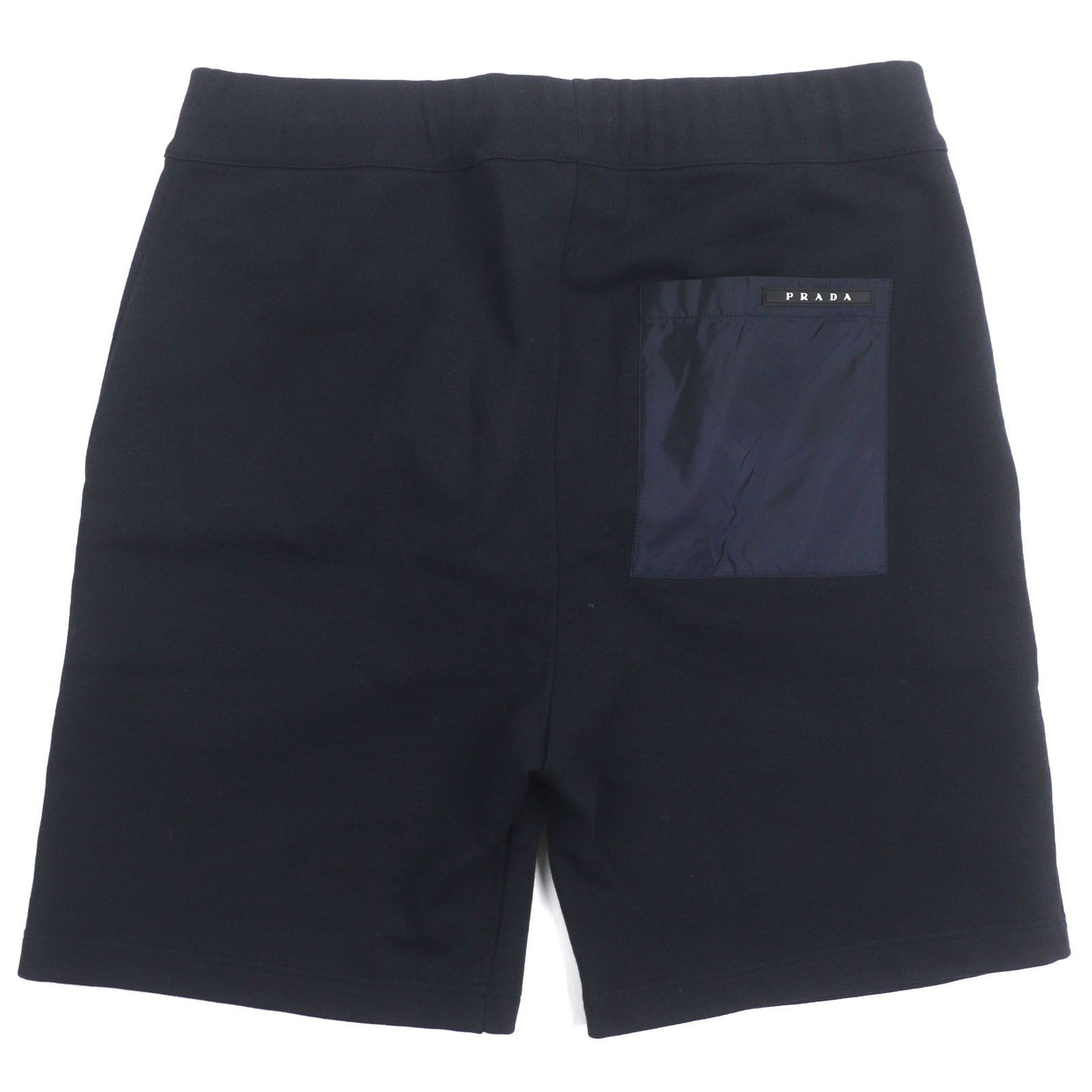 ▼Prada 2022 Sjp293 100% Cotton Logo Patch Nylon Pocket