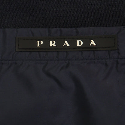 ▼Prada 2022 Sjp293 100% Cotton Logo Patch Nylon Pocket