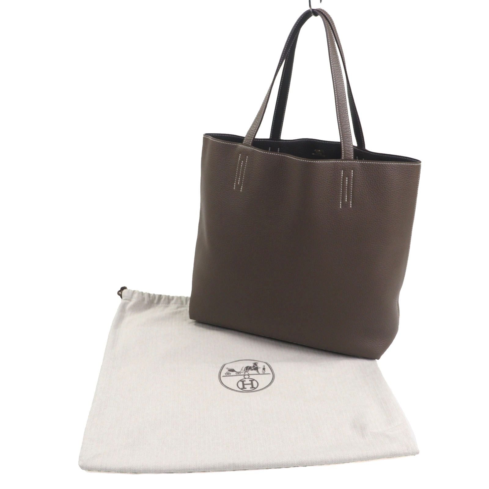 Extremely ▼Hermes Double Sense 45 Taurillon Clemence