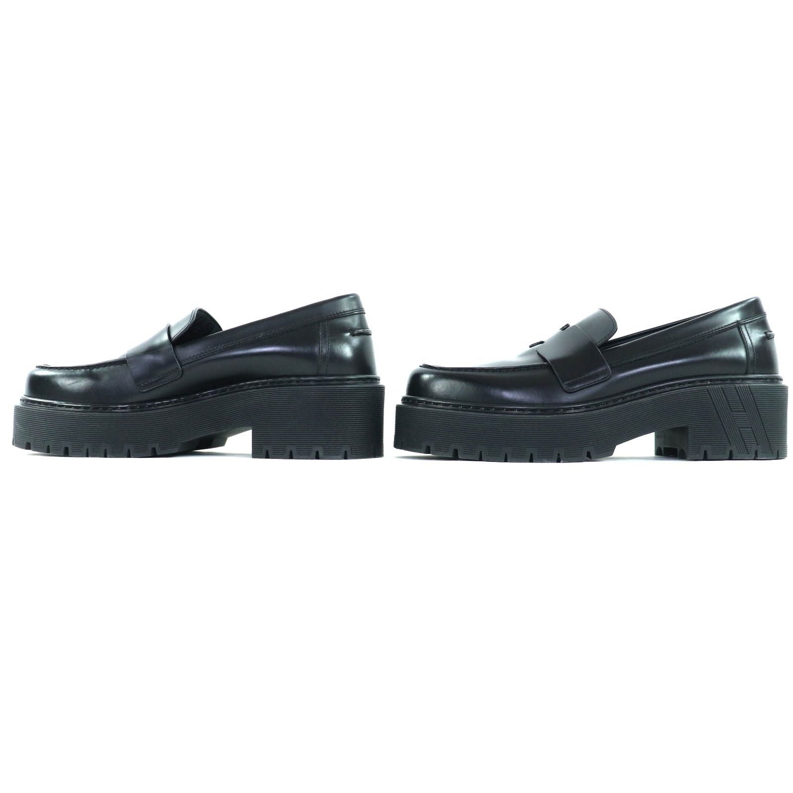 ◇Hermes Br232059z Hitch H Logo Chunky Rubber Sole Thick