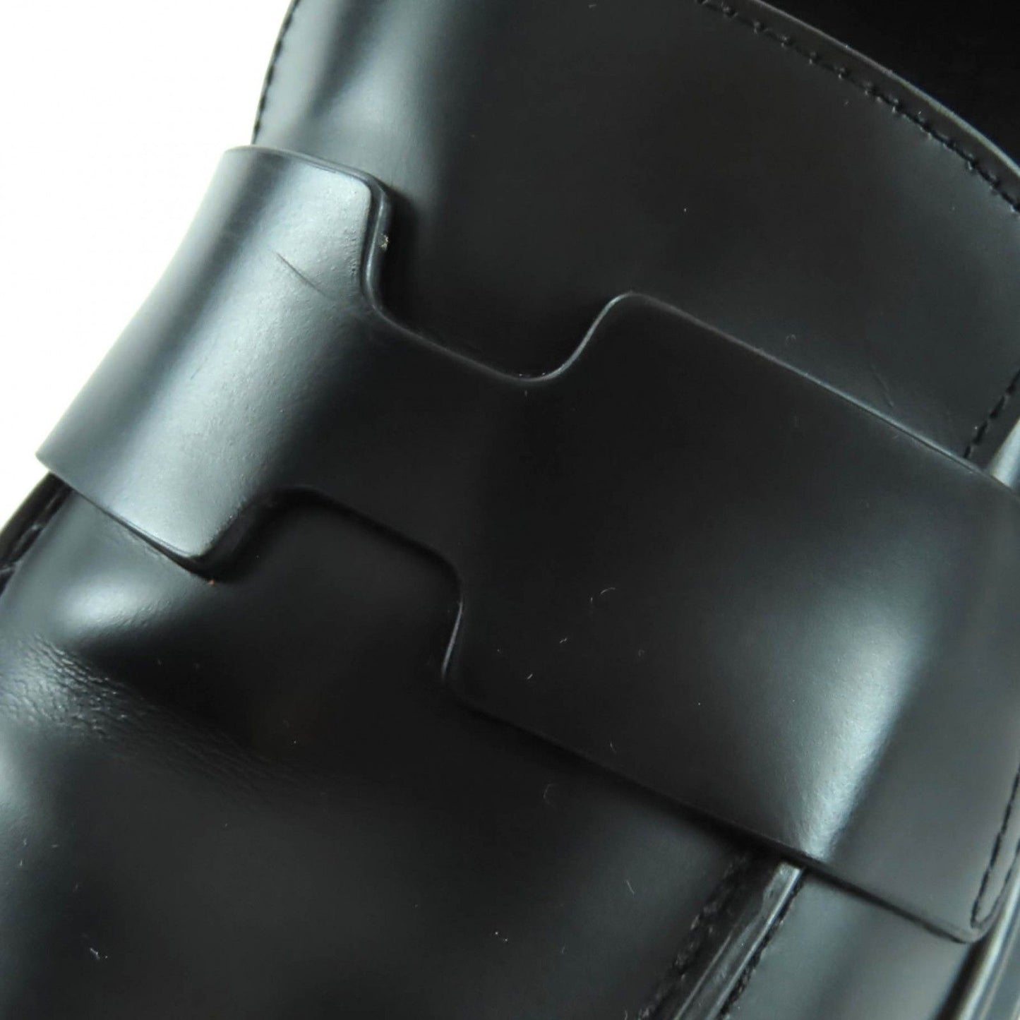 ◇Hermes Br232059z Hitch H Logo Chunky Rubber Sole Thick