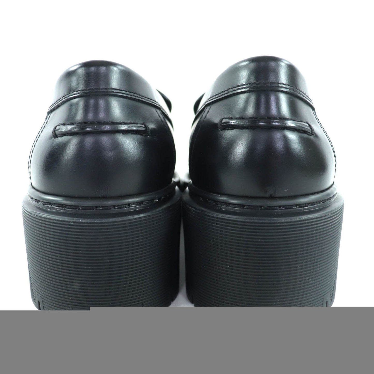 ◇Hermes Br232059z Hitch H Logo Chunky Rubber Sole Thick