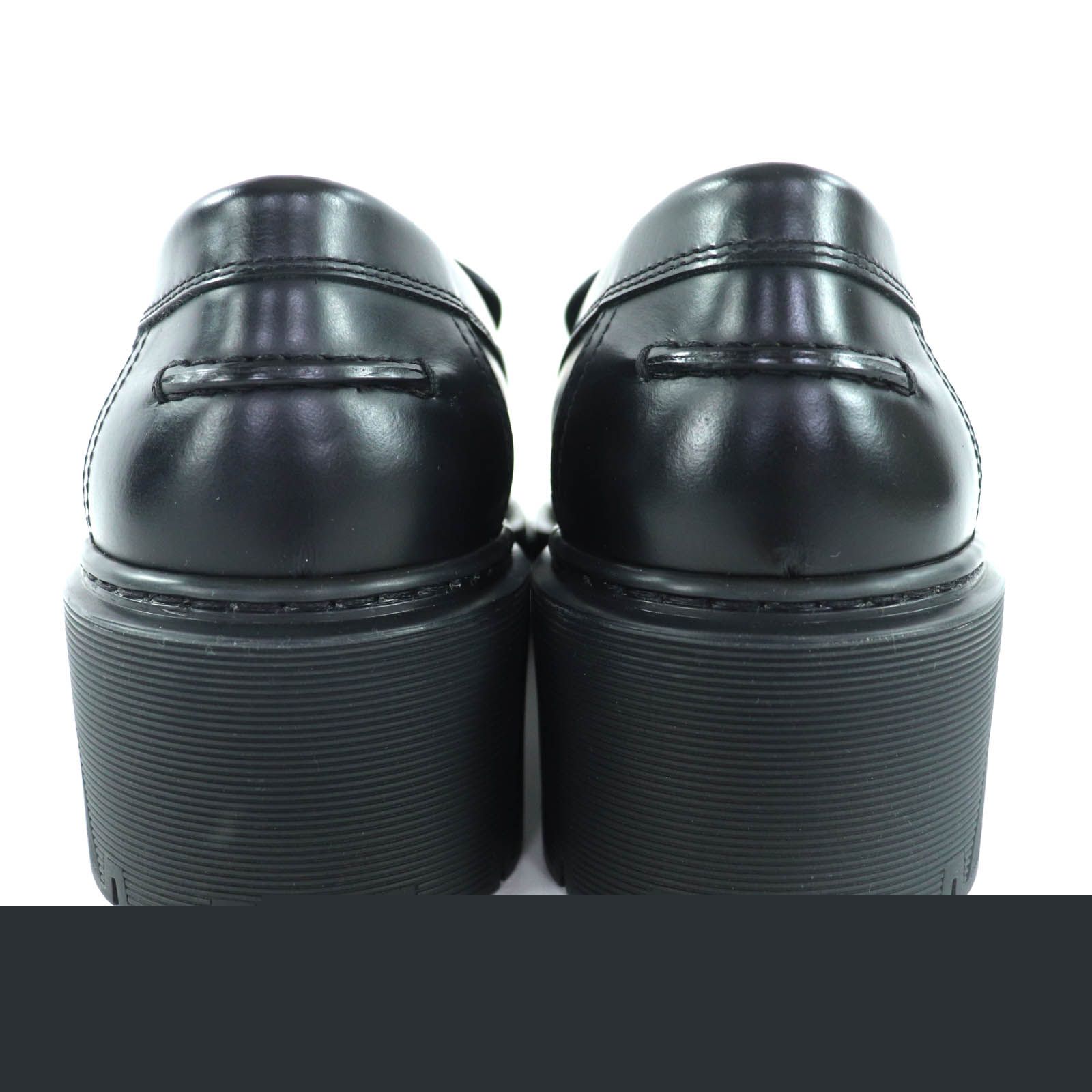 ◇Hermes Br232059z Hitch H Logo Chunky Rubber Sole Thick