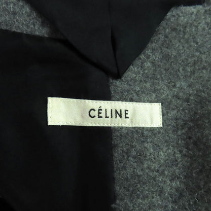 Celine 2 8h28/4904 Phoebe Period Front Open Crombie Coat