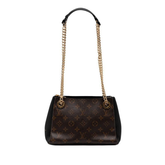 Louis Vuitton Monogram Scuff Nnu BB Chain Shoulder Bag Handbag M43775 Brown