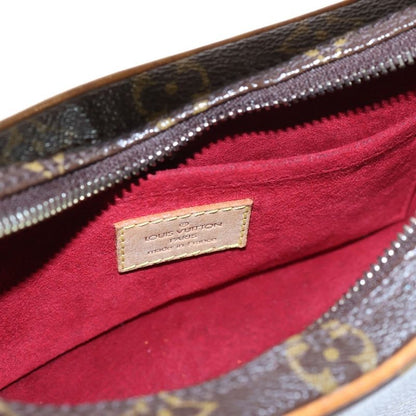 Louis Vuitton Monogram Croissant PM Leather Handbag Brown M51510