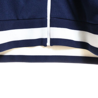Gucci Technical Jersey Logo Hooded Sweatshirt Navy White 787939 Xjgj5