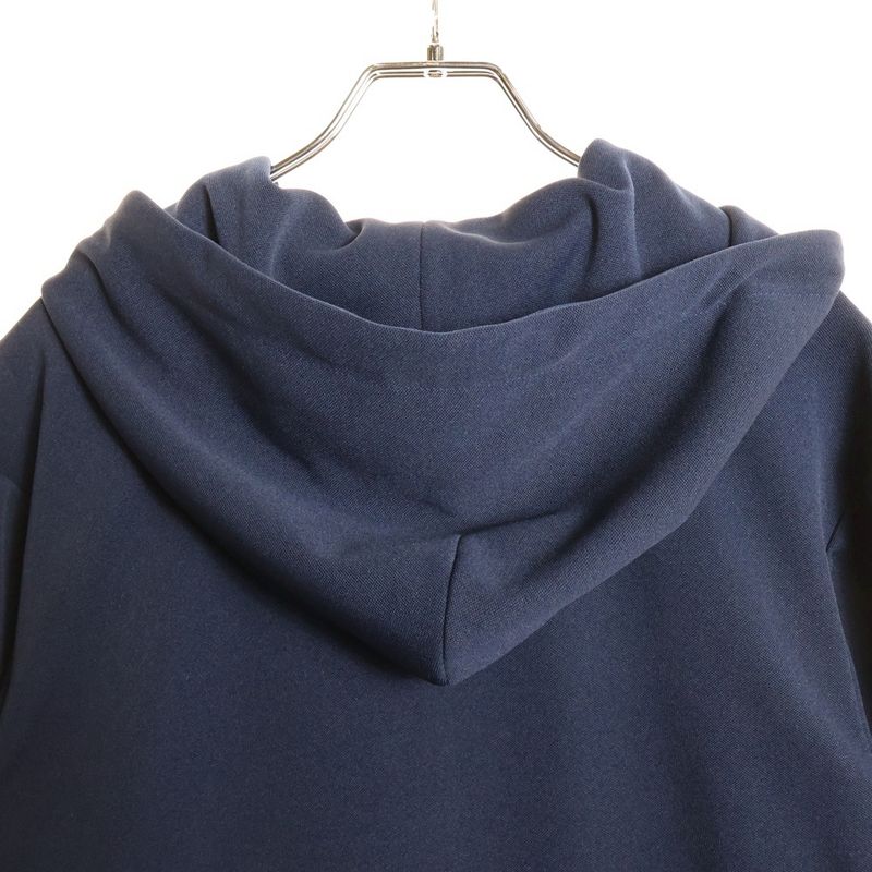 Gucci Technical Jersey Logo Hooded Sweatshirt Navy White 787939 Xjgj5