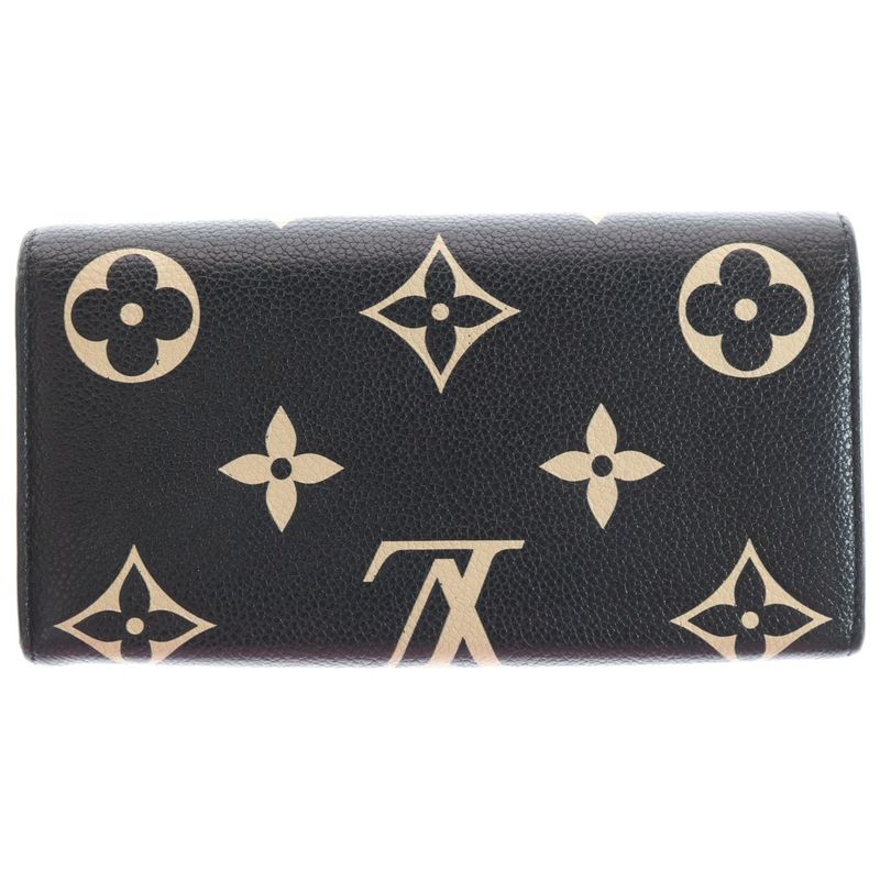 Louis Vuitton Monogram Empreinte Portefeuille Sarah Long Wallet