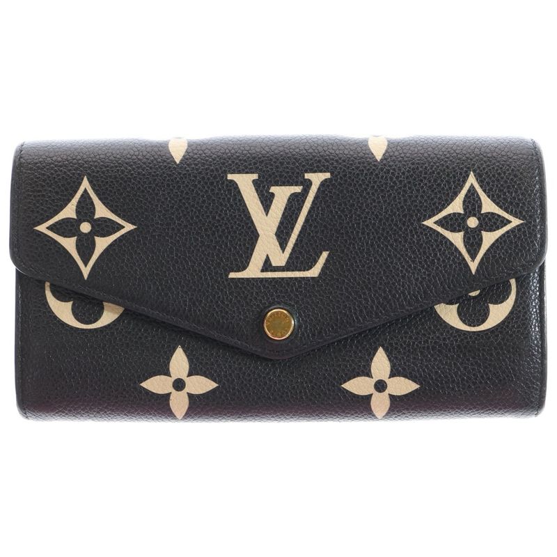 Louis Vuitton Monogram Empreinte Portefeuille Sarah Long Wallet
