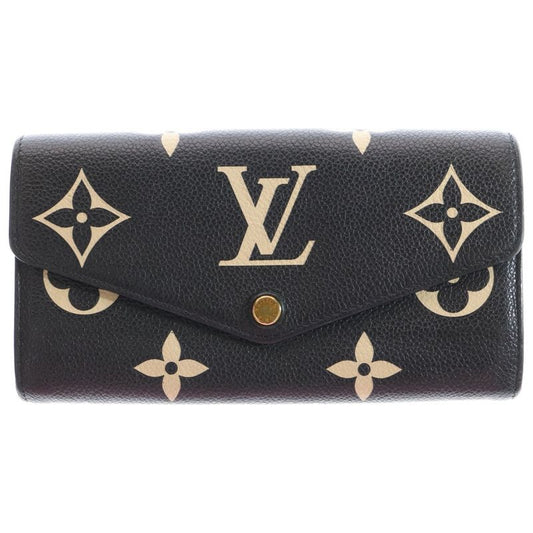 Louis Vuitton Monogram Empreinte Portefeuille Sarah Long Wallet