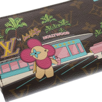 Louis Vuitton Monogram Zippy Wallet Vivienne Round Zipper Long Wallet Brown