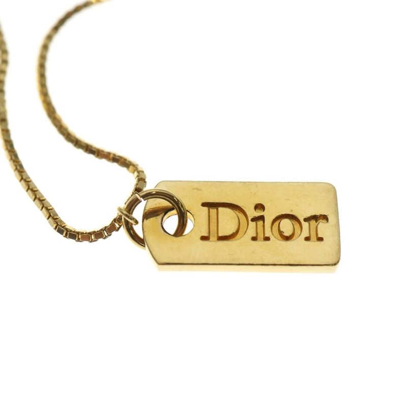 Dior Logo Plate Star Bracelet Gold GP