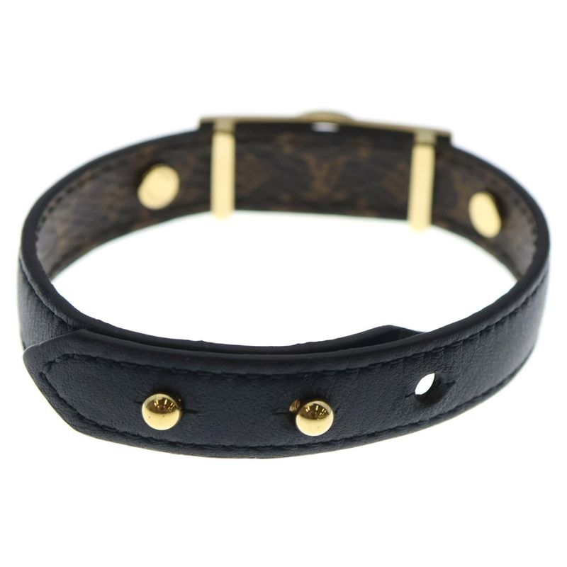 Louis Vuitton Bracelet Dauphine Bracelet Brown M6558 Gold Hardware