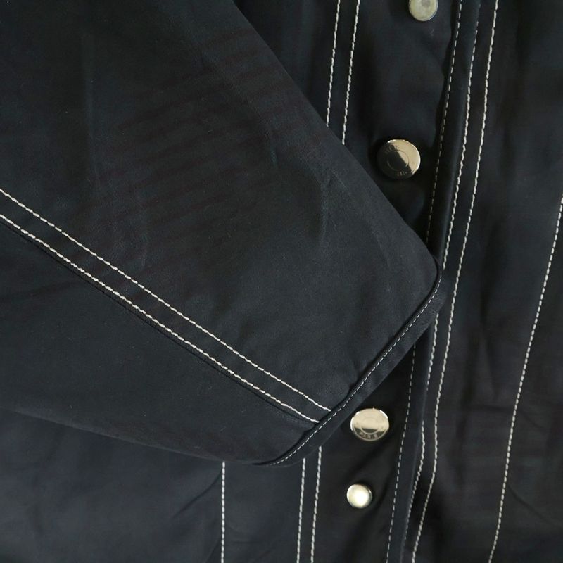 Hermes Coach Ing Remix Blouson Stitch Design Jacket Black 5e0173df