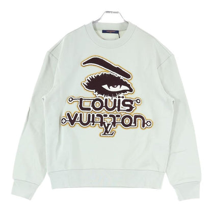 Louis Vuitton 23aw Graphic Logo Sagara Patch Sweatshirt Rm232 Ihn Hpy85w Gray
