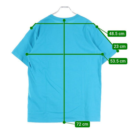 Dior CD Icon S Tee 943j605a0554 CD Logo Short Sleeve T-Shirt Blue