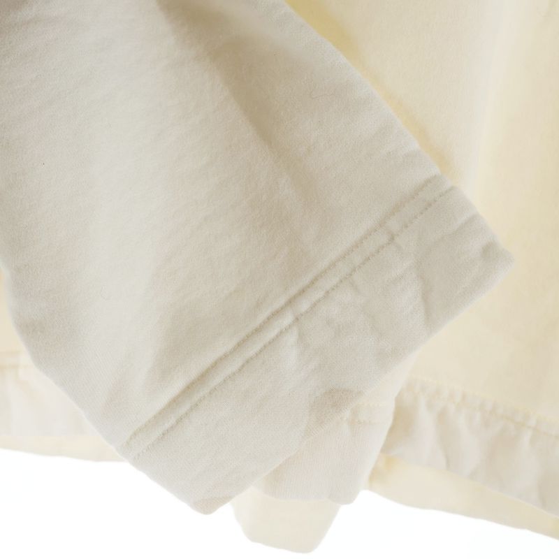 Fendi Baguette Bag Decoration Fs7947 Amgy Cotton Long Sleeve Sweatshirt White