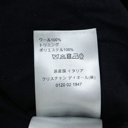 Dior Sideline Logo Knit Crew Neck Sweater Black 863m653at673