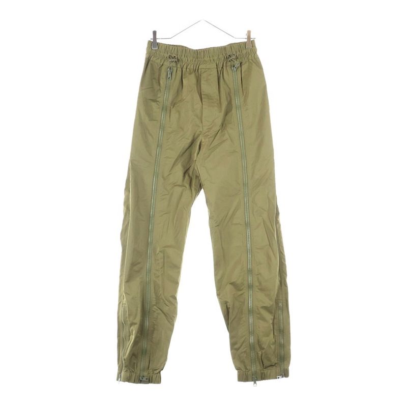 Bottega Veneta Technical Nylon Pants Technical Zip Up Nylon Pants Khaki 725544