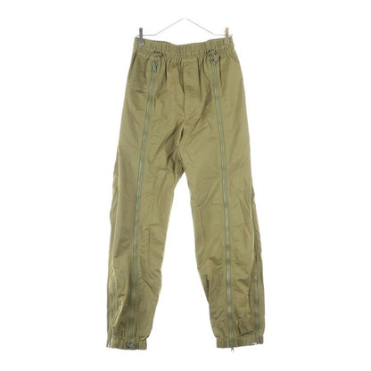 Bottega Veneta Technical Nylon Pants Technical Zip Up Nylon Pants Khaki 725544
