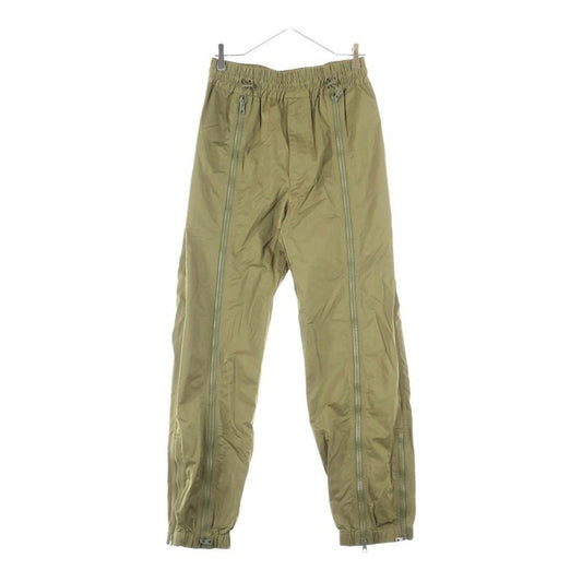 Bottega Veneta Technical Nylon Pants Technical Zip Up Nylon Pants Khaki 725544