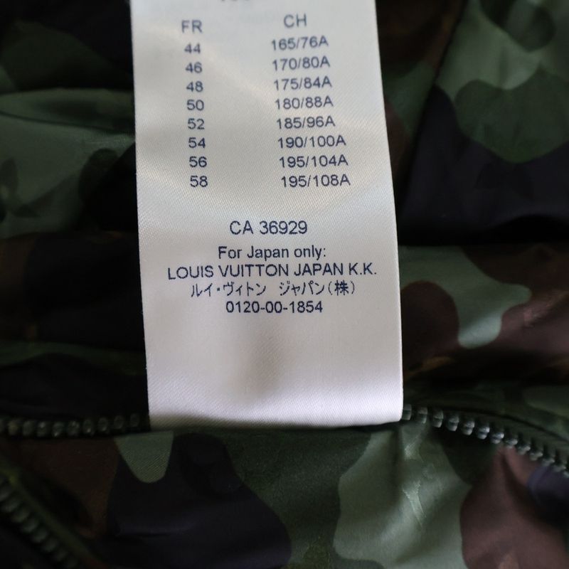 Louis Vuitton Camo Monogram Windbreaker Rm202m Xco Hjb08w Camo Windbreaker