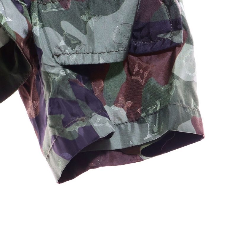 Louis Vuitton Camo Monogram Windbreaker Rm202m Xco Hjb08w Camo Windbreaker