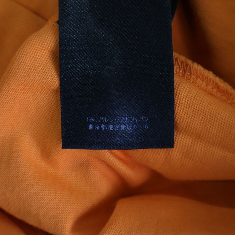 Balenciaga Logo Embroidery Docking Cut and Sew Long Sleeve Shirt 671401 Tlvi5