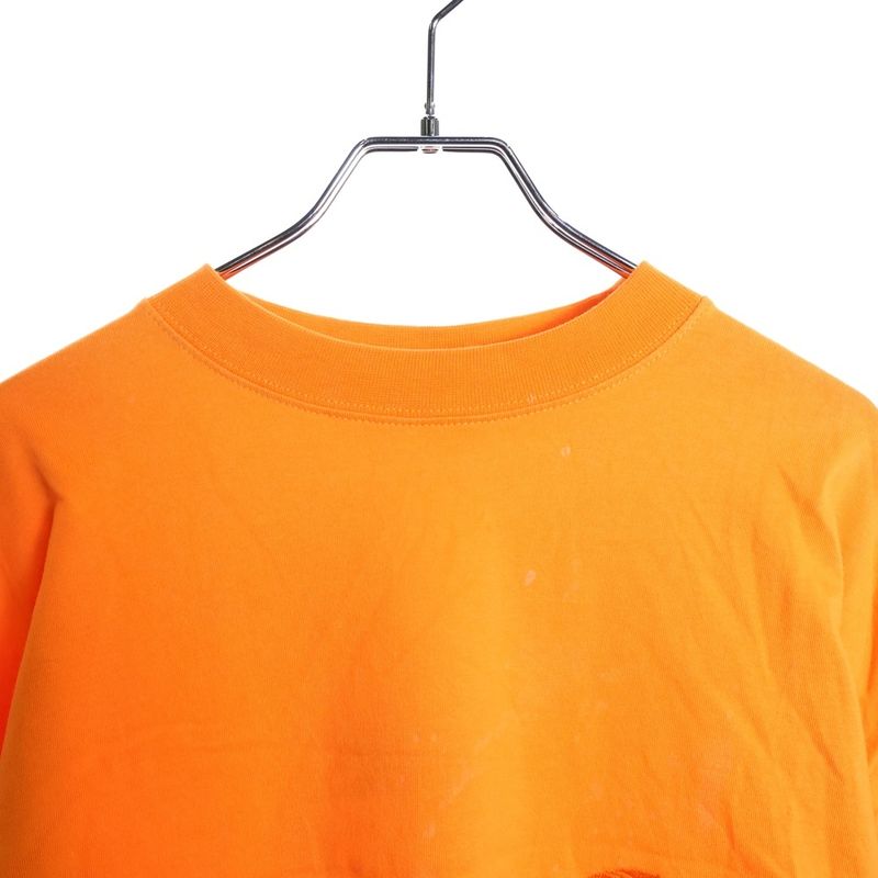 Balenciaga Logo Embroidery Docking Cut and Sew Long Sleeve Shirt 671401 Tlvi5