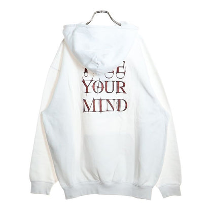 Balenciaga 19aw Gothic Double-Sided Print Sweat Pullover Hoodie 570811 Tjve9