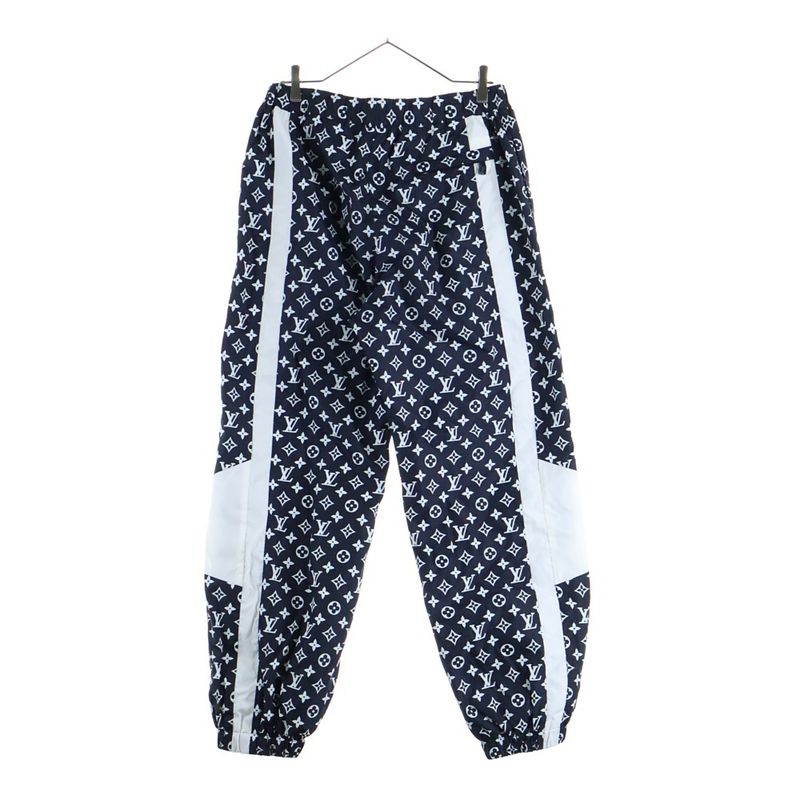 Louis Vuitton 24aw Monogram Print Technical Track Long Pants Rm242m Mjw Hrp83w