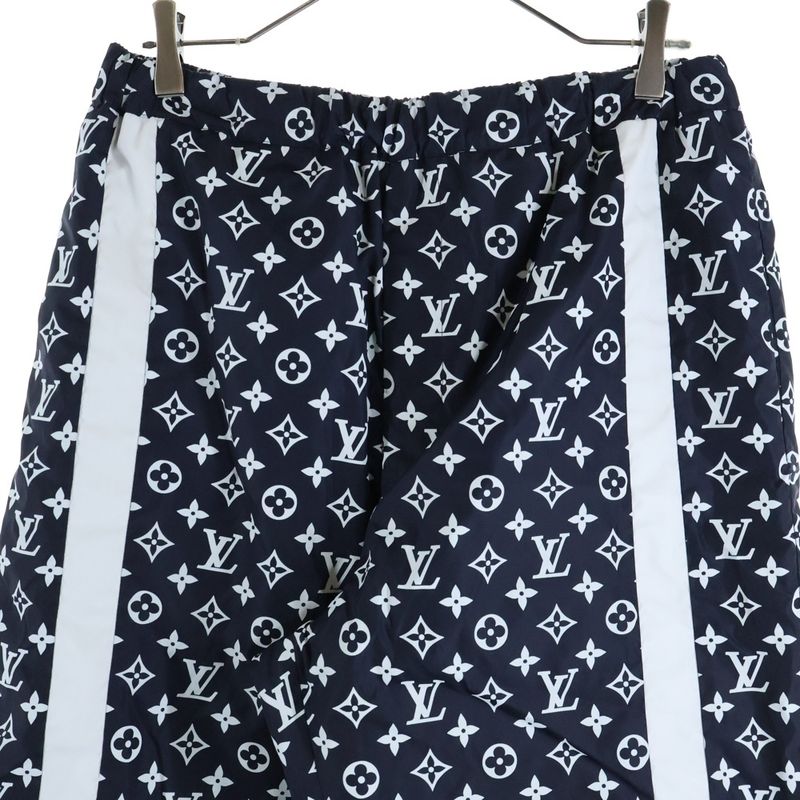 Louis Vuitton 24aw Monogram Print Technical Track Long Pants Rm242m Mjw Hrp83w