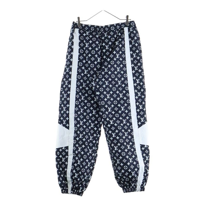 Louis Vuitton 24aw Monogram Print Technical Track Long Pants Rm242m Mjw Hrp83w