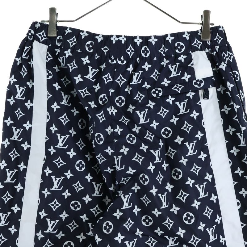Louis Vuitton 24aw Monogram Print Technical Track Long Pants Rm242m Mjw Hrp83w