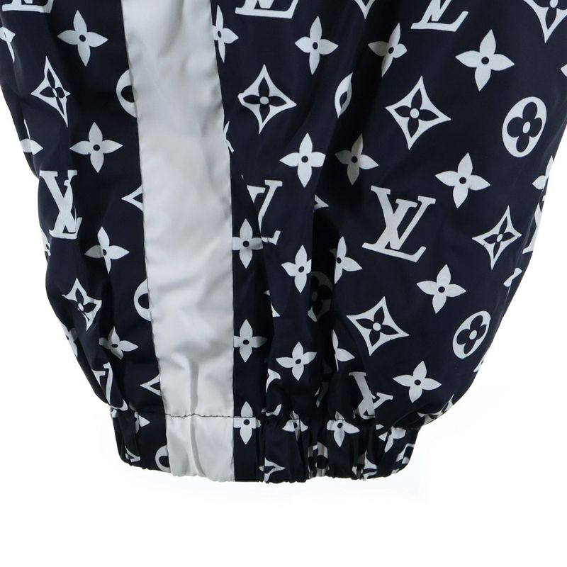 Louis Vuitton 24aw Monogram Print Technical Track Long Pants Rm242m Mjw Hrp83w