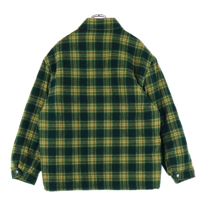 Celine 22aw Overshirt in Checked Wool Overshirt in Checked Wool Button Jacket