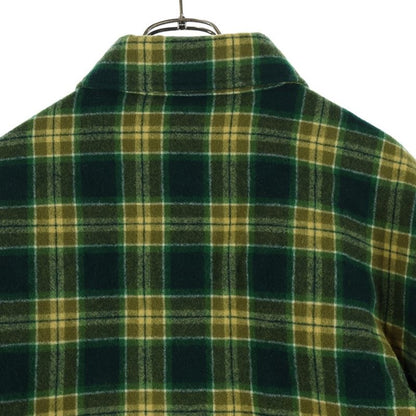 Celine 22aw Overshirt in Checked Wool Overshirt in Checked Wool Button Jacket