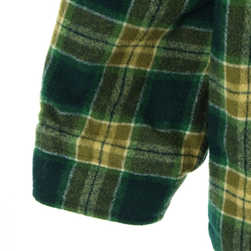 Celine 22aw Overshirt in Checked Wool Overshirt in Checked Wool Button Jacket