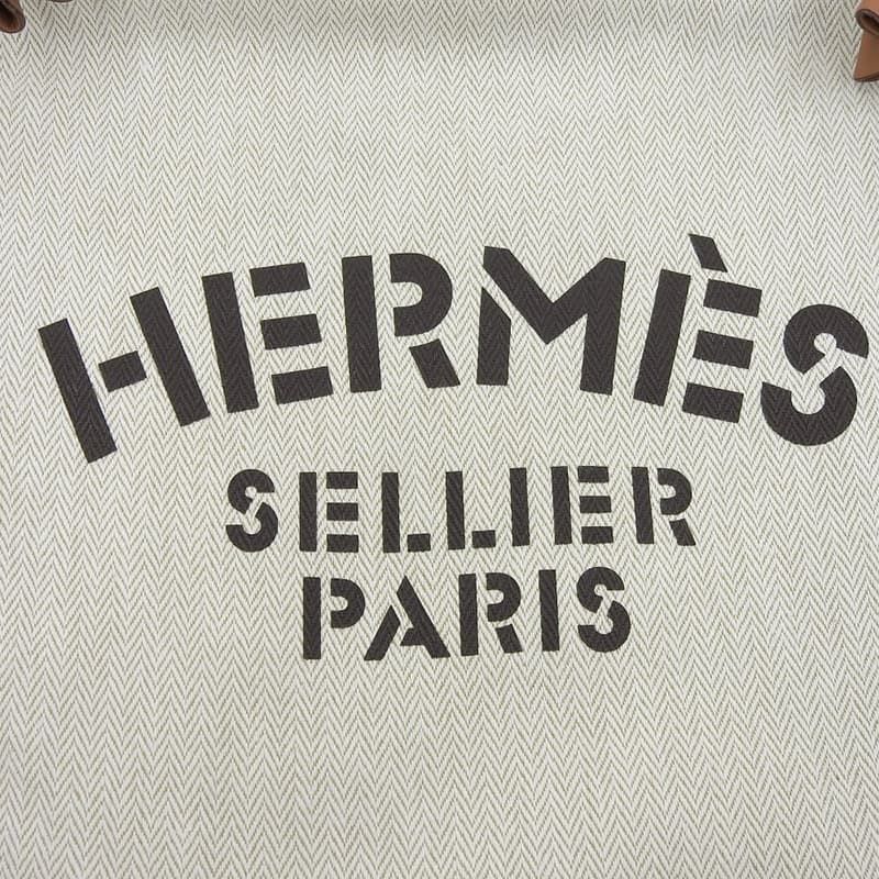 Hermes Aline Tote Cotton Transfer Bag