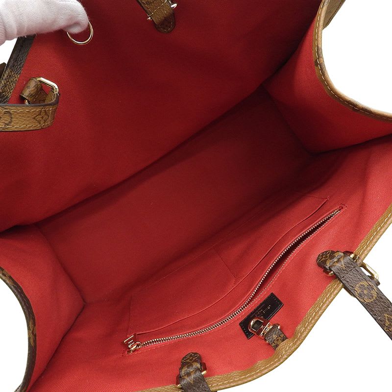 Louis Vuitton Monogram Reverse On The Go GM Tote Bag