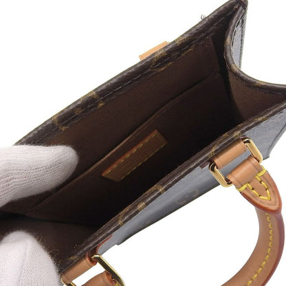 Louis Vuitton Monogram Petite Sac Plastic Shoulder Bag