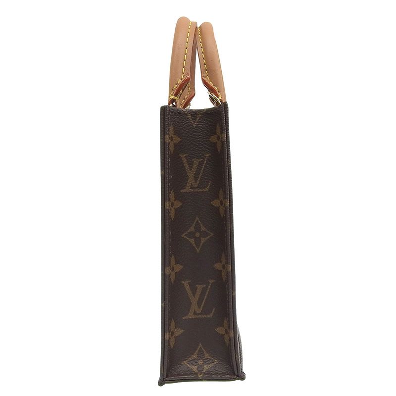 Louis Vuitton Monogram Petite Sac Plastic Shoulder Bag