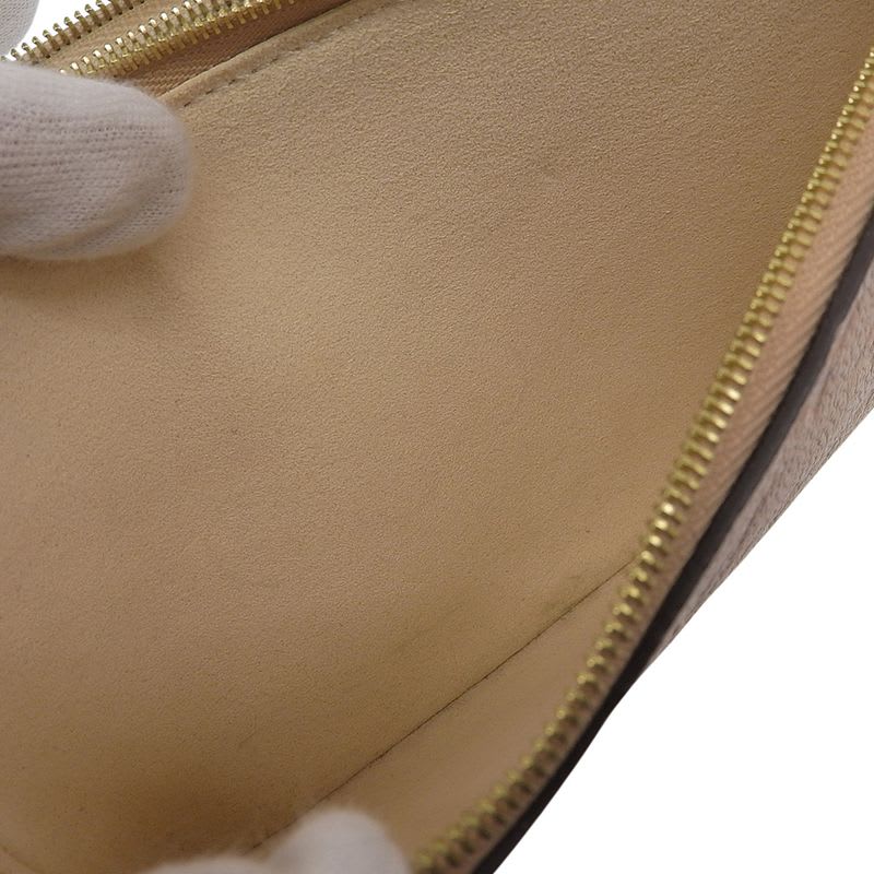 Louis Vuitton Monogram Empreinte Pochette Double Zip Shoulder Bag