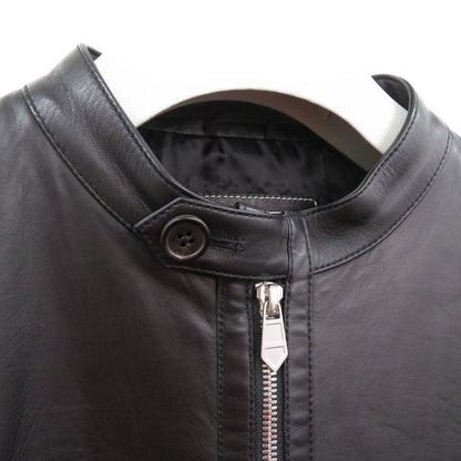 Hermes Single Riders Jacket Sheep Leather Cupro 4 Pockets 1602 Hermes