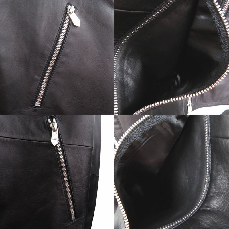 Hermes Single Riders Jacket Sheep Leather Cupro 4 Pockets 1602 Hermes