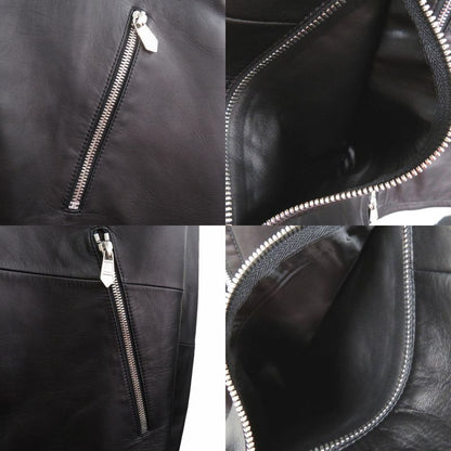 Hermes Single Riders Jacket Sheep Leather Cupro 4 Pockets 1602 Hermes
