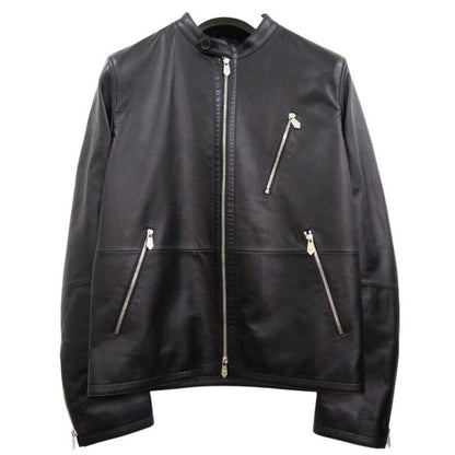 Hermes Single Riders Jacket Sheep Leather Cupro 4 Pockets 1602 Hermes