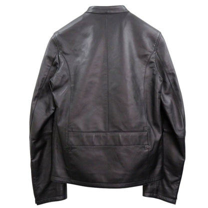 Hermes Single Riders Jacket Sheep Leather Cupro 4 Pockets 1602 Hermes